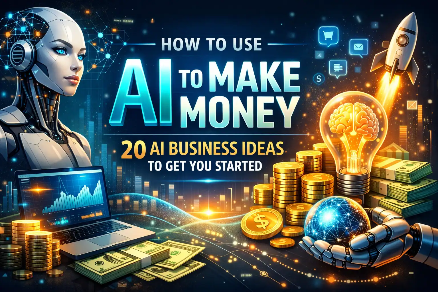 How to Use AI to Make Money: 20 AI Business Ideas to Get You Started ...