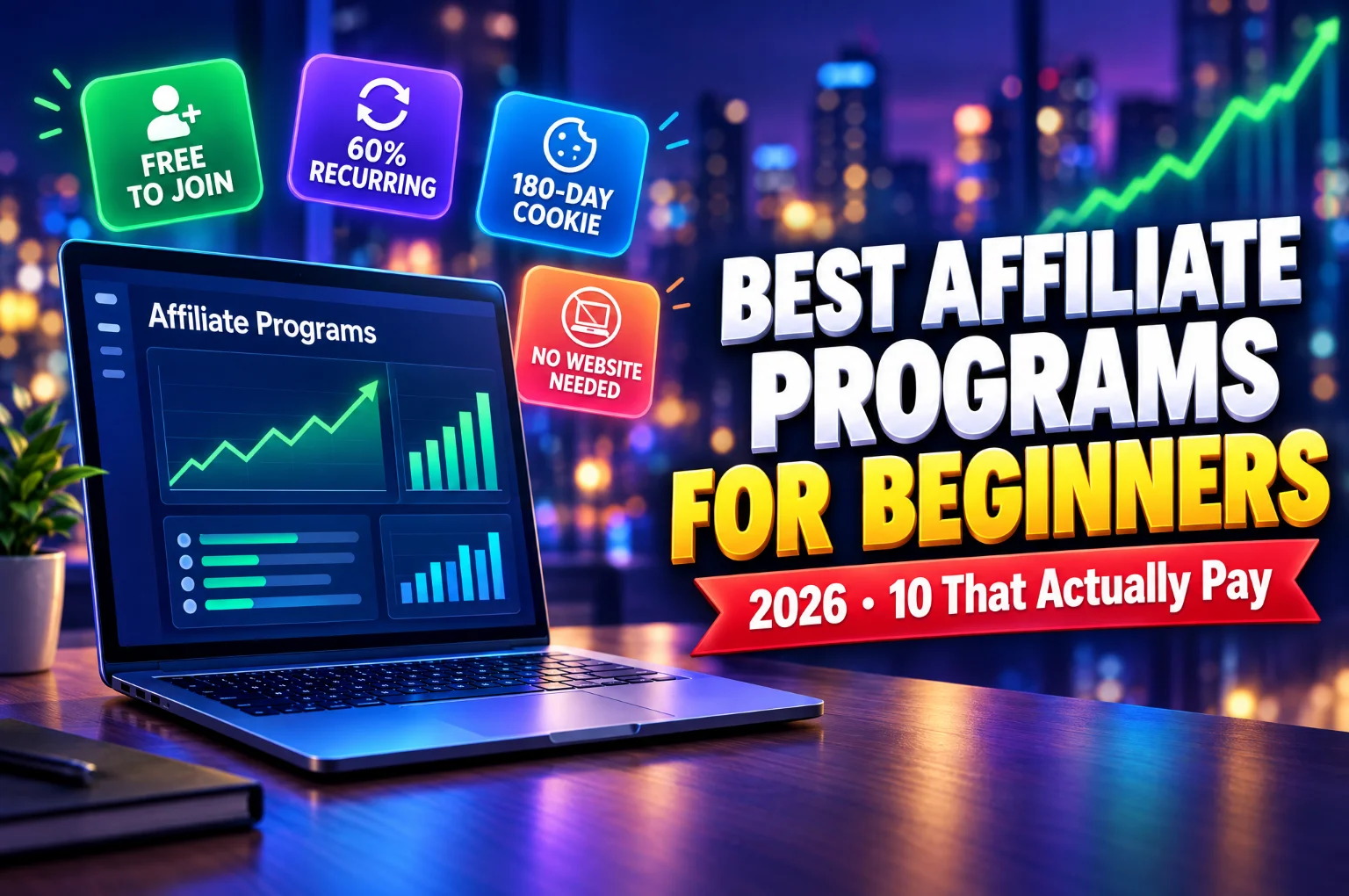 Best affiliate programs for beginners 2026